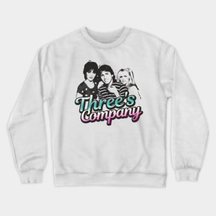 vintage threes company Crewneck Sweatshirt